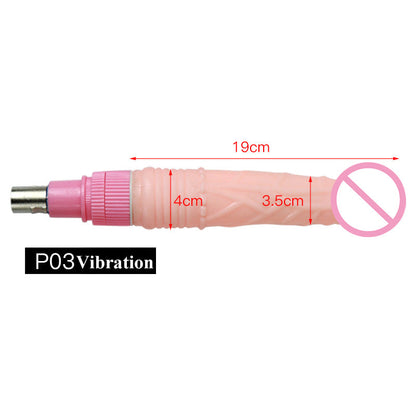 Lurevibe - Automatic Gun Machine Penis Accessories Female Masturbator Extension Rod