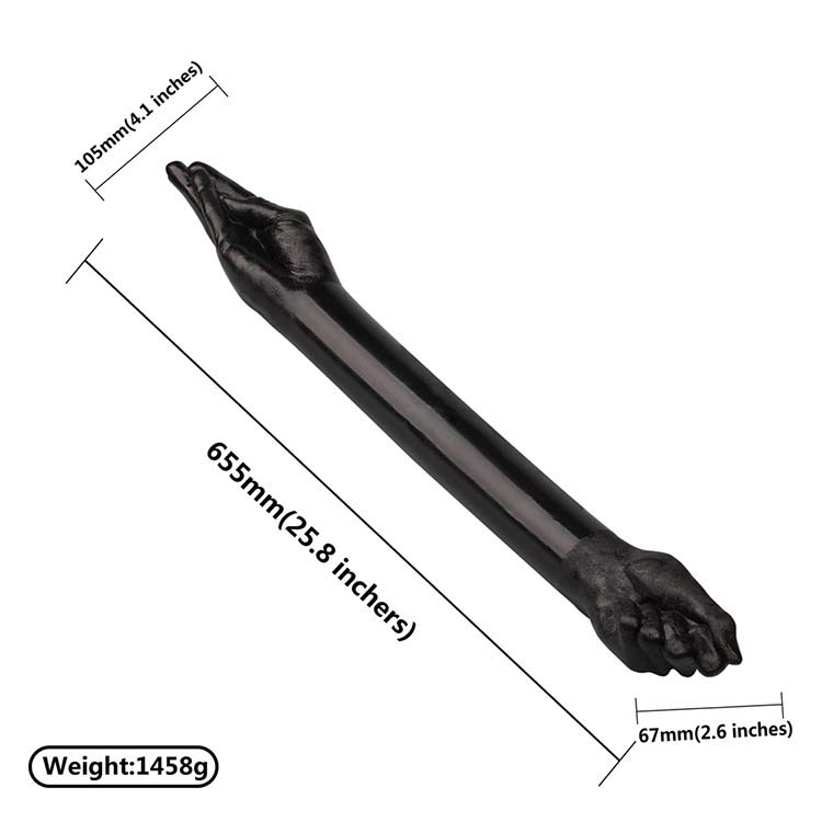 Fisting Hand Dildo | Double Side Black Dildos for Men