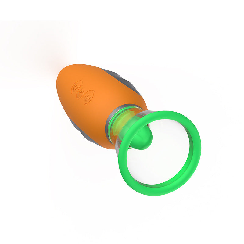 Lurevibe - Carrot Vibrator Female Masturbator Vibration Av Automatic Heating Sucking Tongue Licker Pluggable