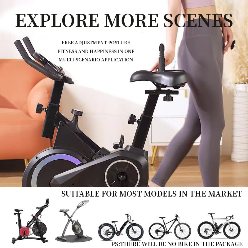 Helibo Bike Massage Pad Dildo Machine With Remote Control