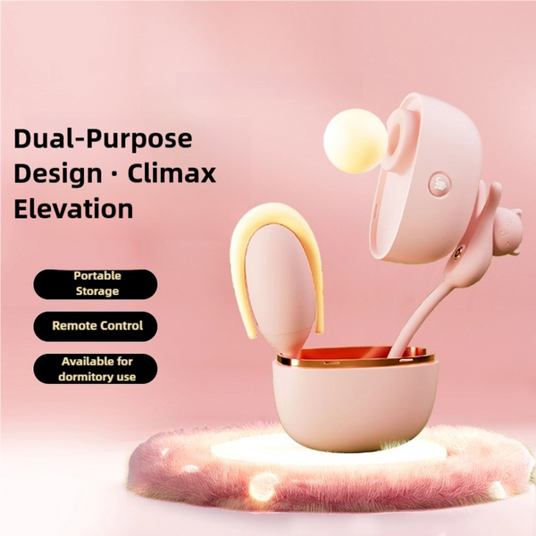 Earphone Miao Erotic Vibrating Egg – Women's Remote-Controlled Wearable Vibrator