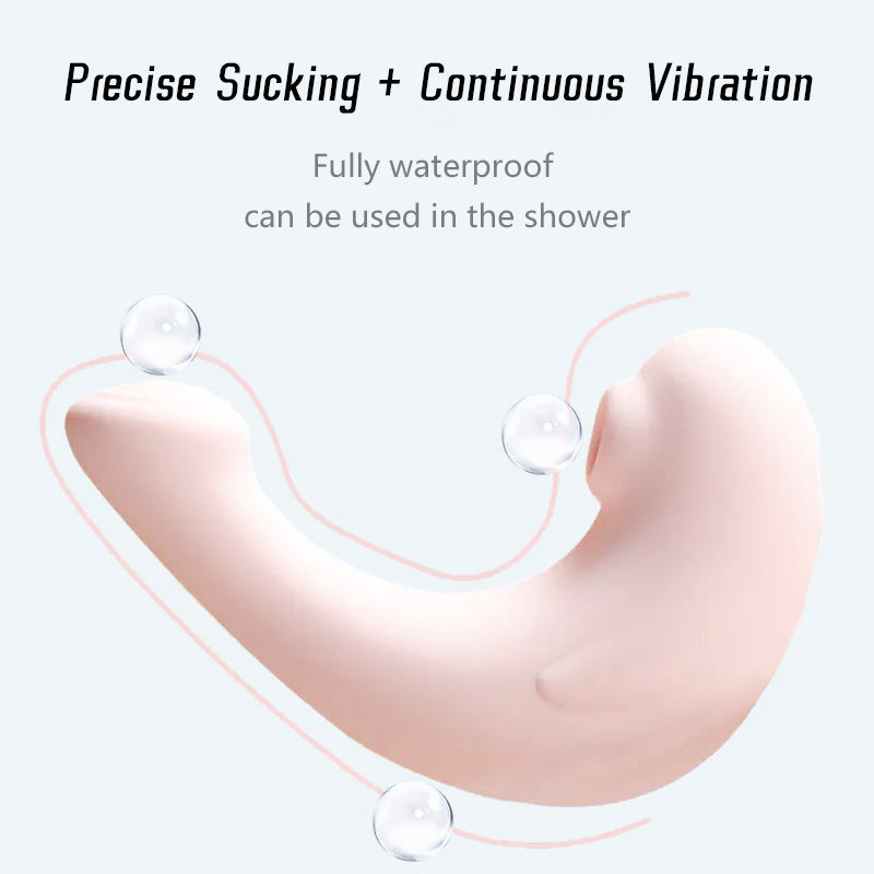 Lurevibe - 5-Frequency Vibration Sucking Seal Vibrator