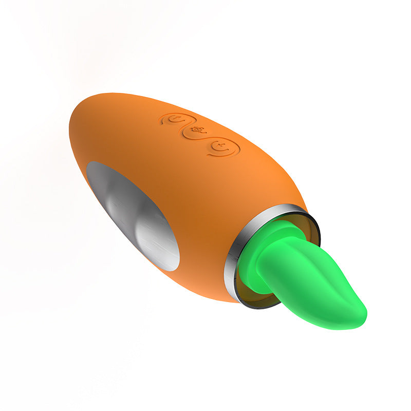 Lurevibe - Carrot Vibrator Female Masturbator Vibration Av Automatic Heating Sucking Tongue Licker Pluggable