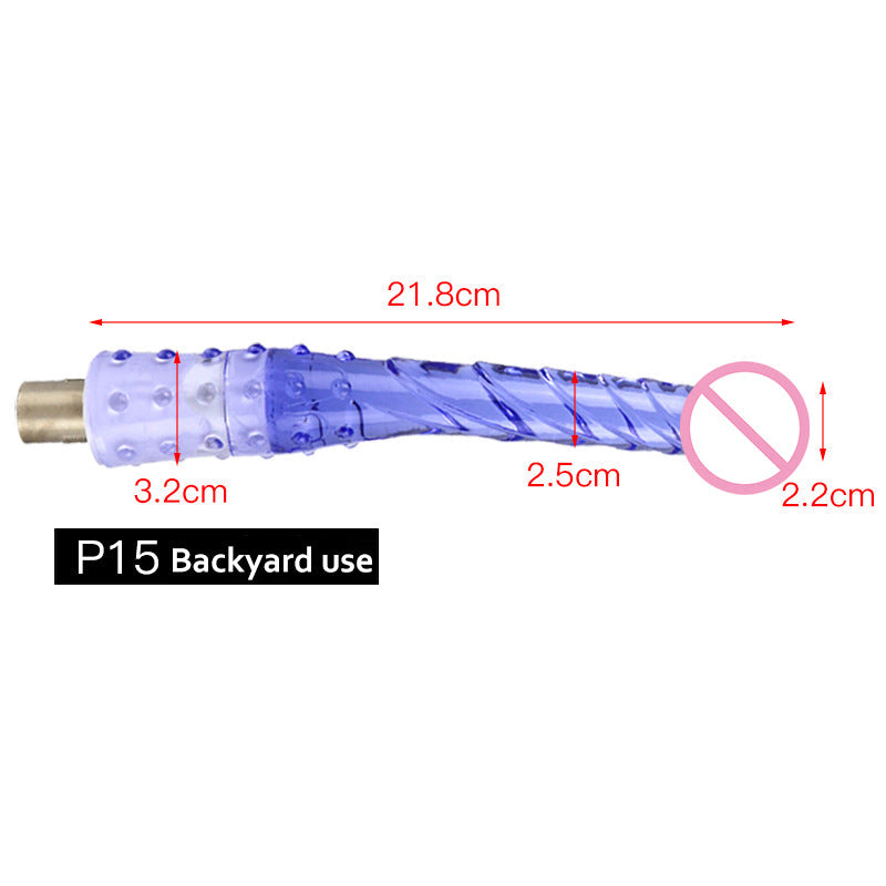 Lurevibe - Automatic Gun Machine Penis Accessories Female Masturbator Extension Rod