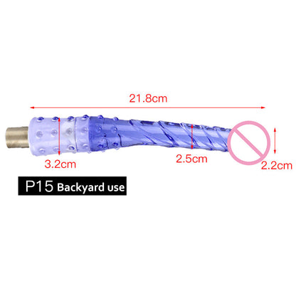 Lurevibe - Automatic Gun Machine Penis Accessories Female Masturbator Extension Rod