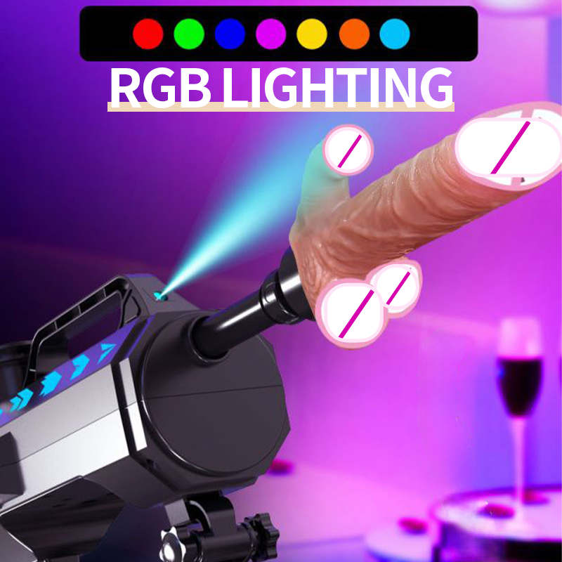 Fully Automatic Telescopic Dildo Machine Female Masturbator