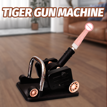 MizzZee Tiger-Type Cannon Heating Automatic Retractable Vibrator