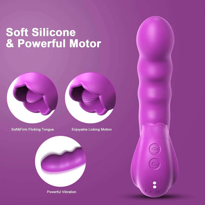 Lurevibe - 3 In 1 Female Clitoris Breast G-spot Stimulator