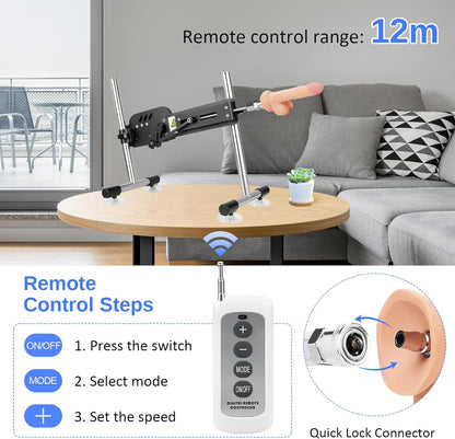 Automatic Sex Thrusting Machine With Remote App Control