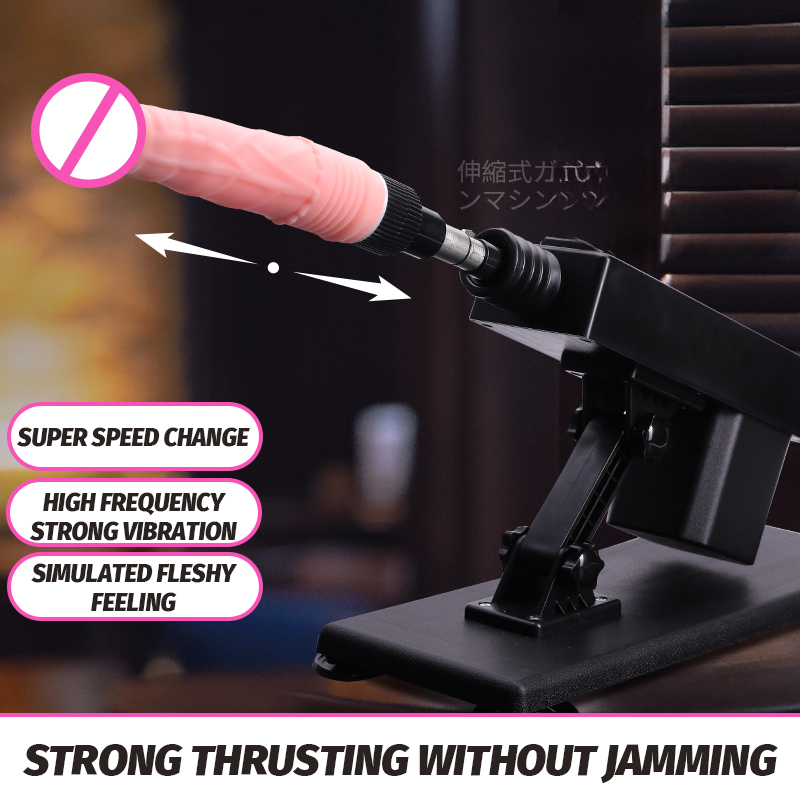 Electric Retractable Multifunctional Super Big Dildo Machine