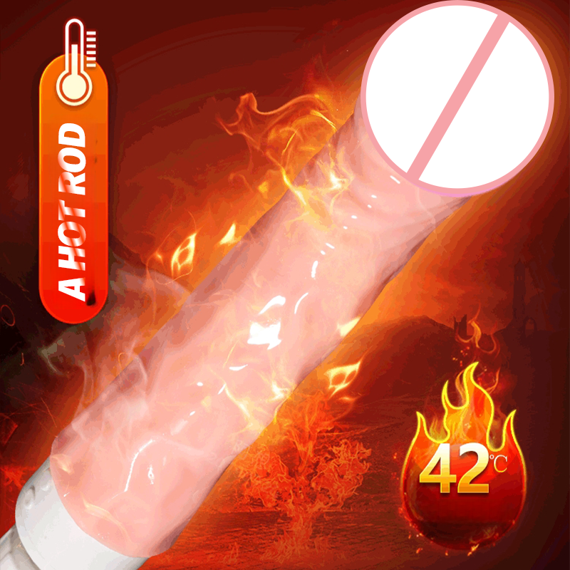 MizzZee Tiger-Type Cannon Heating Automatic Retractable Vibrator