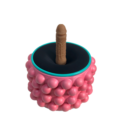 Yoga Wheel Simulated Penis Sex Machine Relieve Fatigue