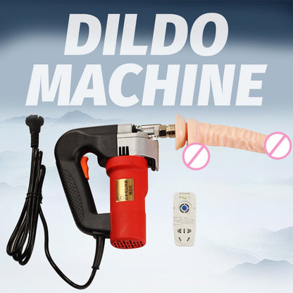 High-speed insertion and retractable squirting handheld gun machine