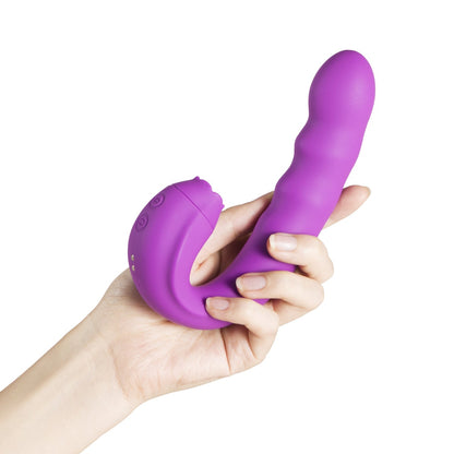 Lurevibe - 3 In 1 Female Clitoris Breast G-spot Stimulator