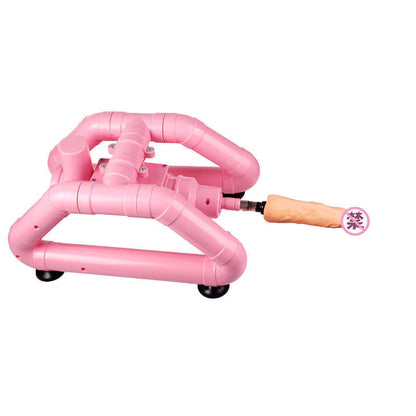 Wire Controlled Pink Dildo Machine Bluetooth Quiet Strong Suction Silent Dildo Machine