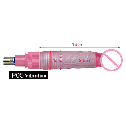 Lurevibe - Automatic Gun Machine Penis Accessories Female Masturbator Extension Rod