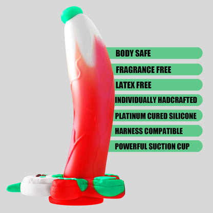 AIMITEX Gingerbread Man Dildo Suction Cup Manual Masturbator