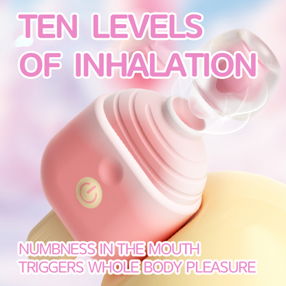 LILO Ice Cream Sucking Vibrator Pink Girly Masturbator